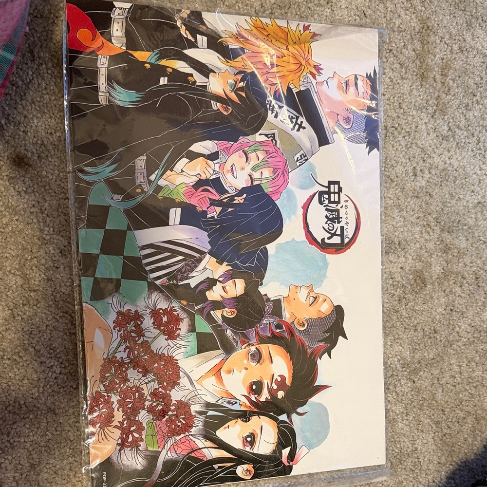 Anime Art Print with Characters
